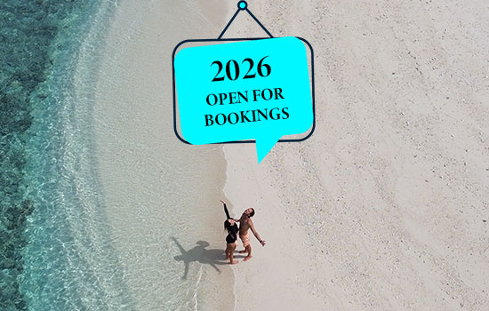 2026 open for bookings
